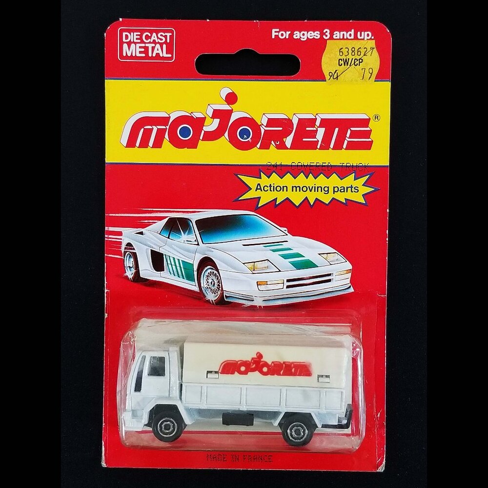 Majorette Ford Covered Truck / #241-245 / Red Majorette Tampo / Made in France